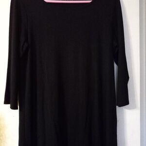 EILEEN FISHER BLACK DRESS